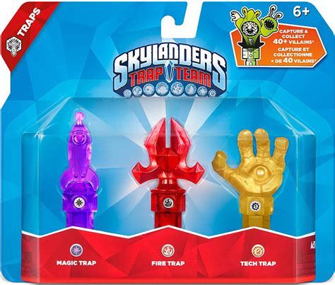 Magic containing trap for skylanders in trap team